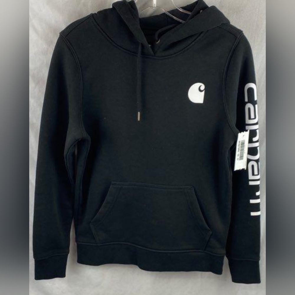 Carhartt Relaxed Fit Logo Sleeve Graphic Sweatshirt Size XS NWOT MSRP $54.99 - Picture 3 of 6